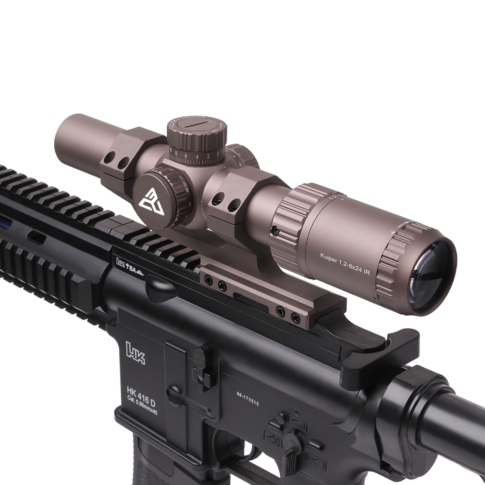 Red Win Zero Lock Turret 1/2MOA Adjust Rangfinding Reticle Wind