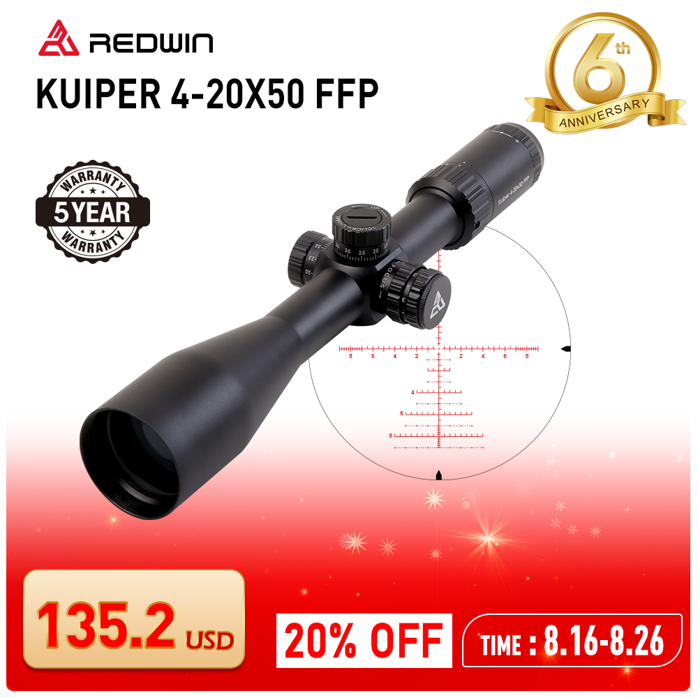 Kuiper 4-20x50 FFP – Red Win Optics
