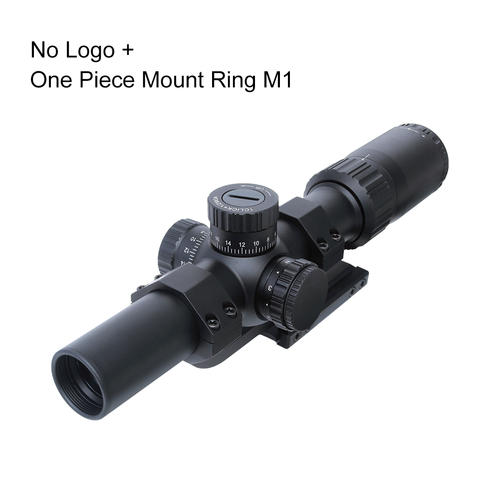 Red Win True 1x 30mm 1/2 MOA Turret Zero Lock 6 Level Red