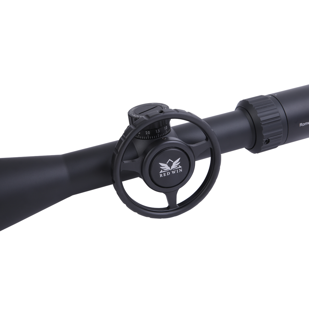 Red Win Hunting Scope Big Side Wheel 80mm Diameter T6061 Aluminum